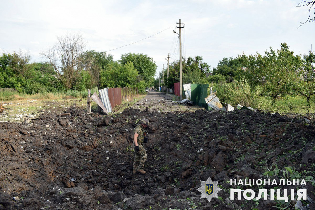 Войска РФ за прошедшие сутки нанесли 24 удара по территории Донецкой области. Фото: Полиция Донецкой области