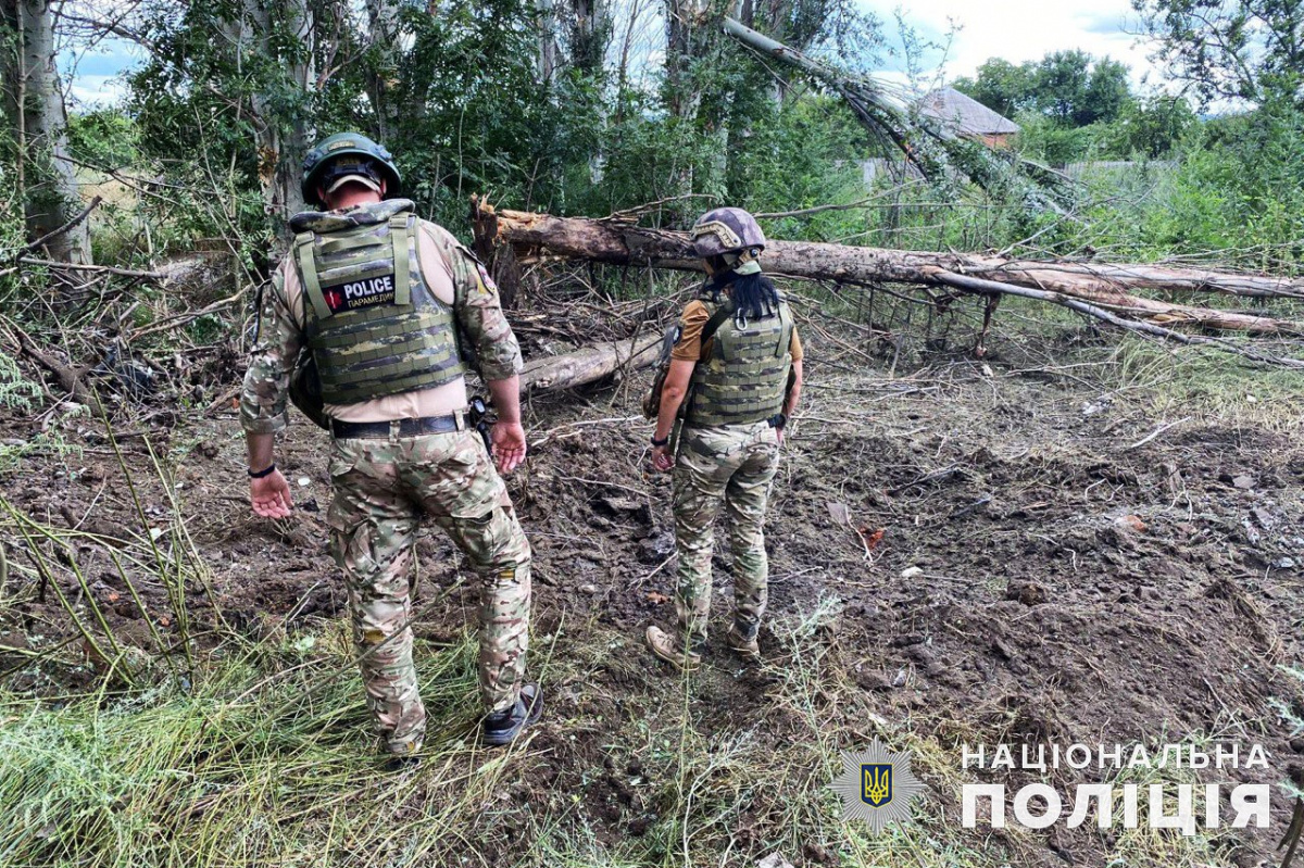 Войска России за сутки разрушили 18 гражданских объектов Донецкой области. Фото: Полиция Донецкой области
