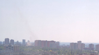Наслідки обстрілу у Донецьку. Фото: соцмережі