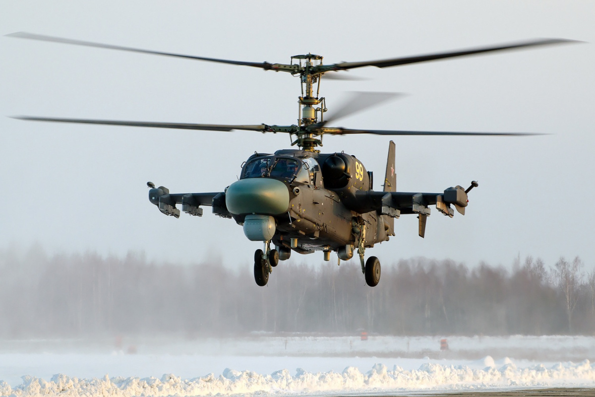 Гелікоптер Ка-52. Фото: Вікіпедія