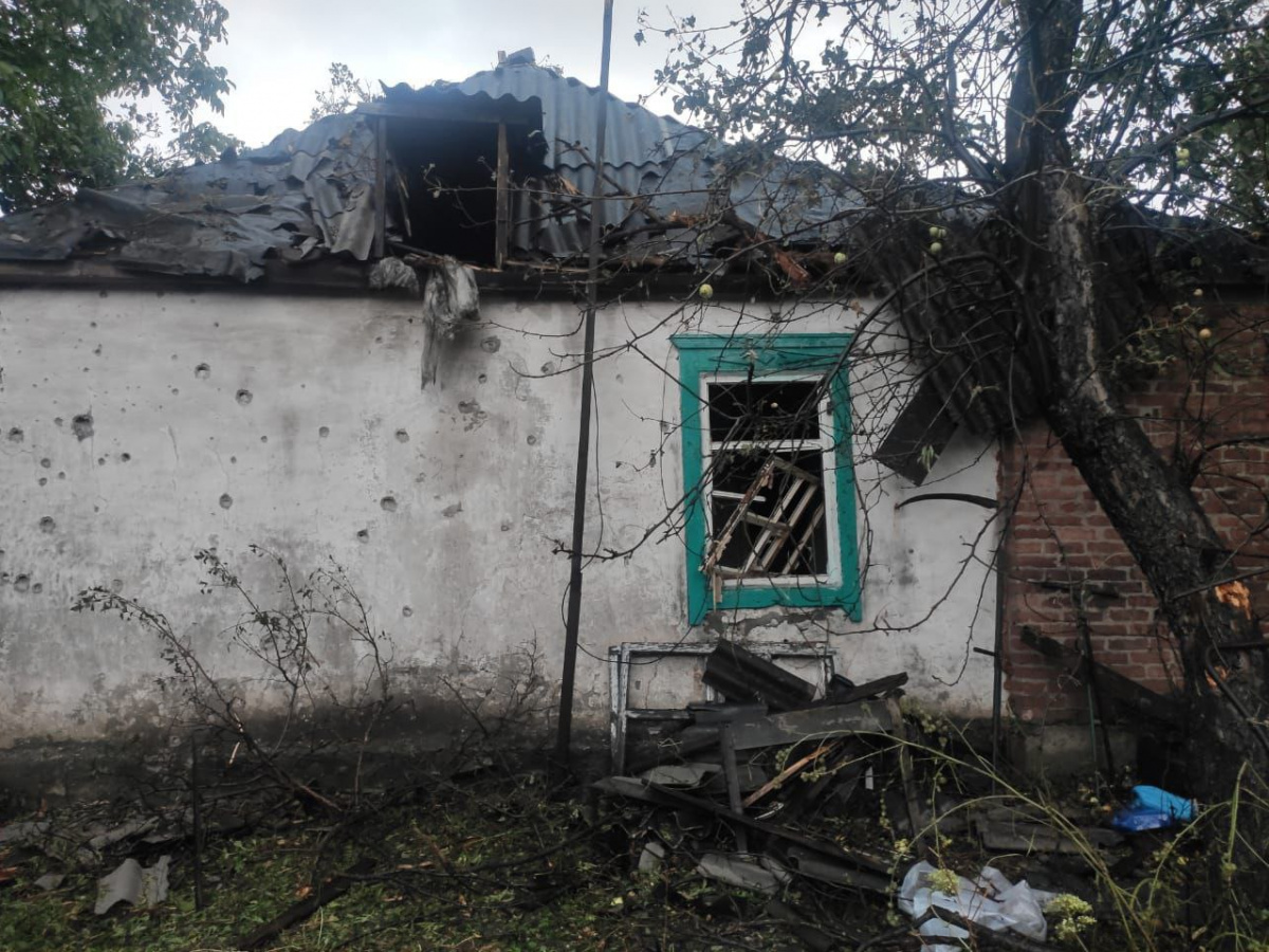  Российская армия за сутки повредила 8 домов в Торецке 