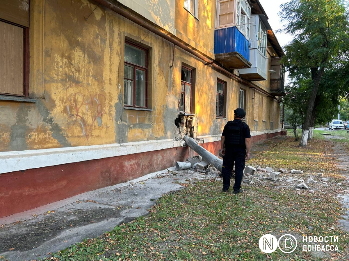 Наслідки обстрілу Краматорська. Фото: Новини Донбасу