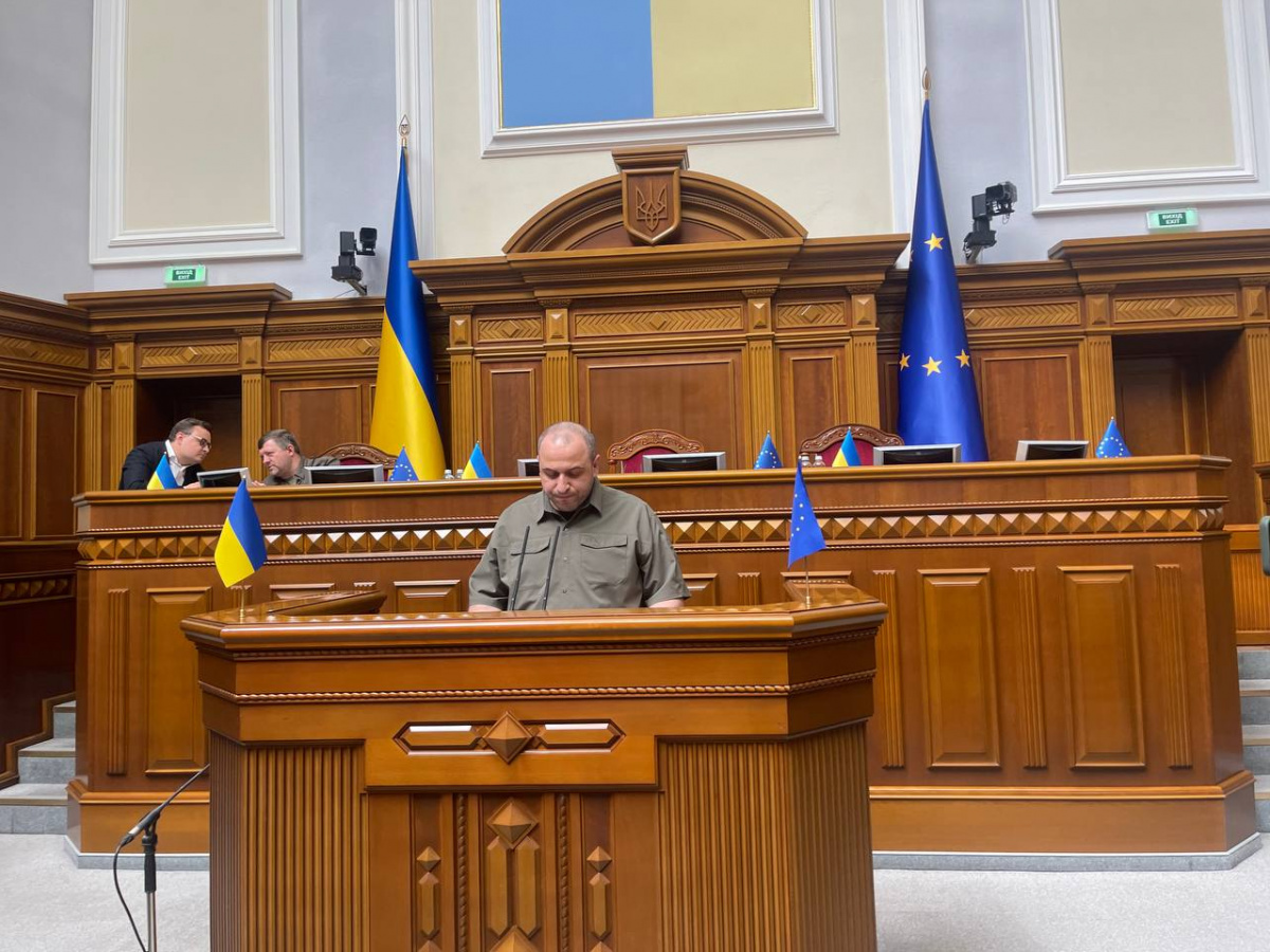 Рада призначила Умєрова міністром оборони. Фото: Ярослав Железняк