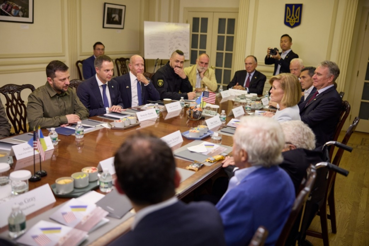 Американські підприємці здійснюватимуть масштабні інвестиції в Україну одразу після завершення війни. Фото: president.gov.ua