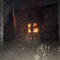 Будинок, що горить в Авдіївці. Фото: Донецька ОВА