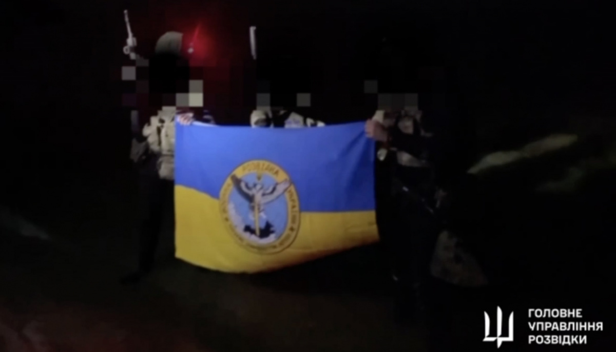 Українські бійці в Криму. Кадр із відео