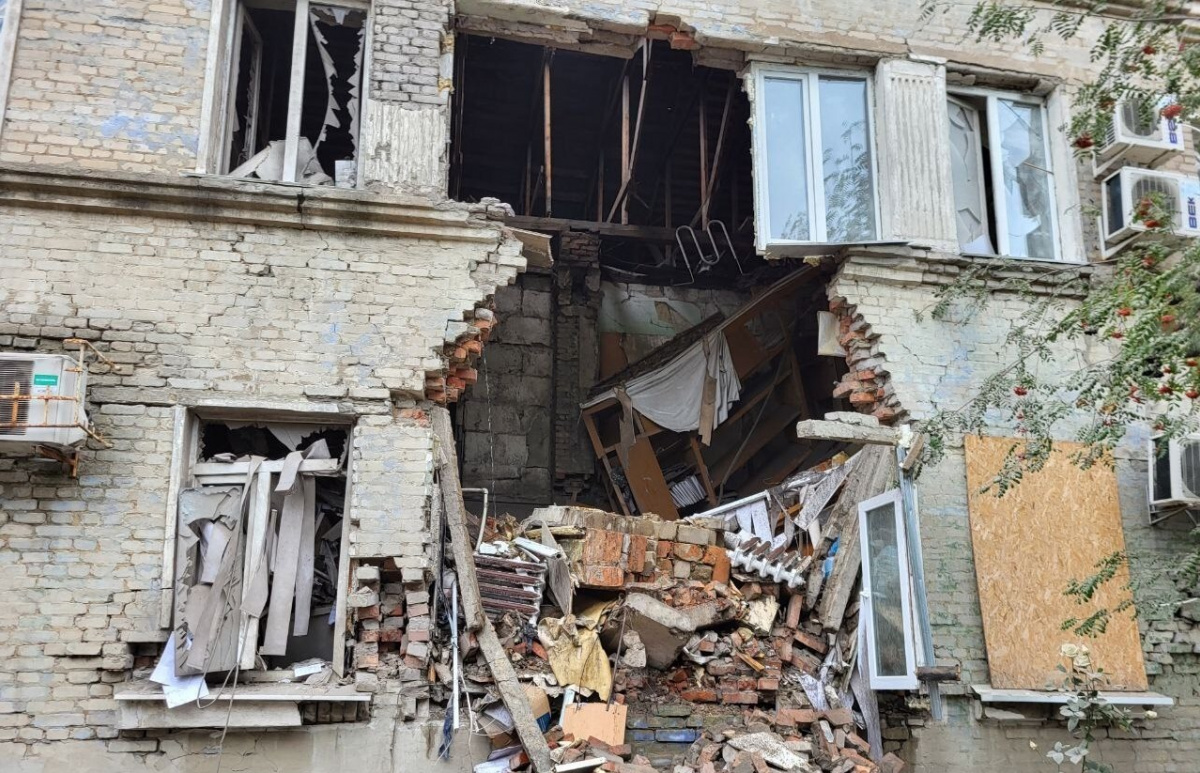 Последствия удара по Покровску. Фото: полиция