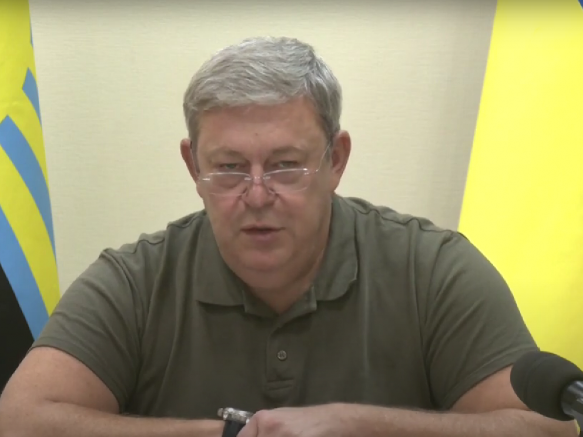 Исполняющий обязанности начальника Донецкой ОВА Игорь Мороз. Фото: Youtube