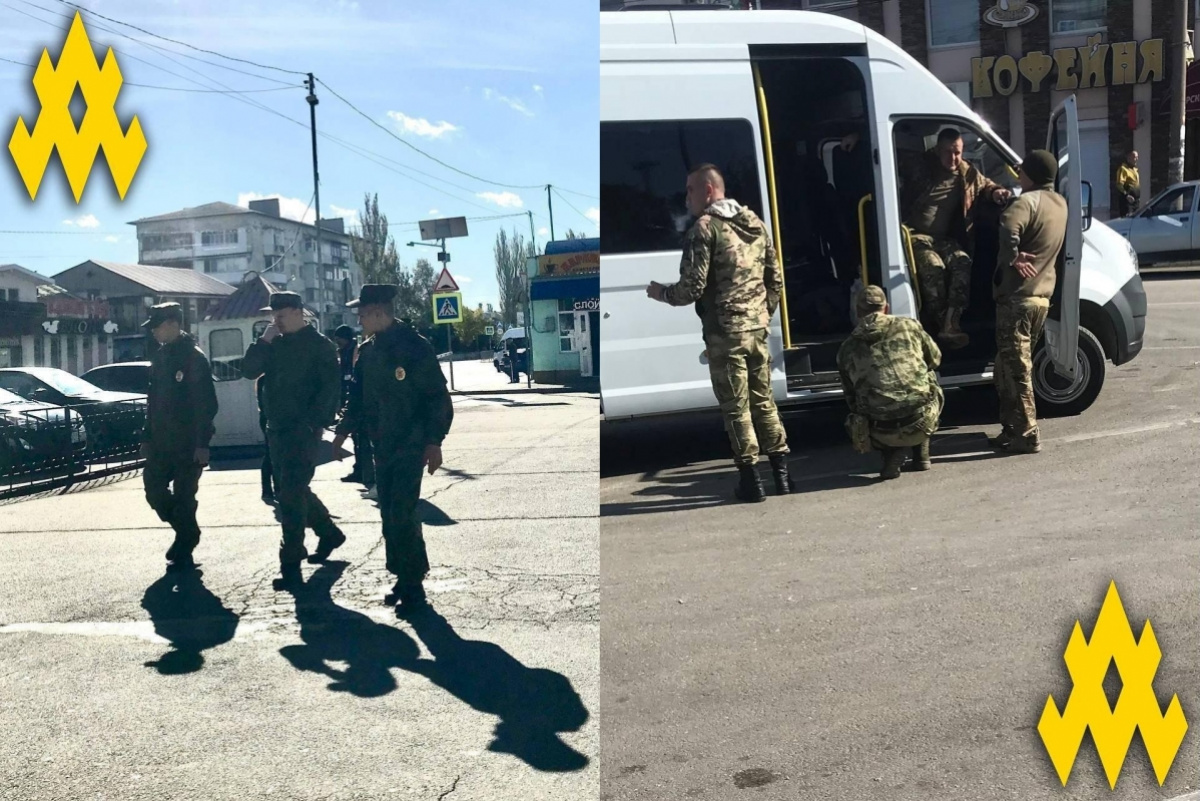 Військових РФ зобов'язали пересуватися групами до Джанкою. Фото: «АТЕШ»