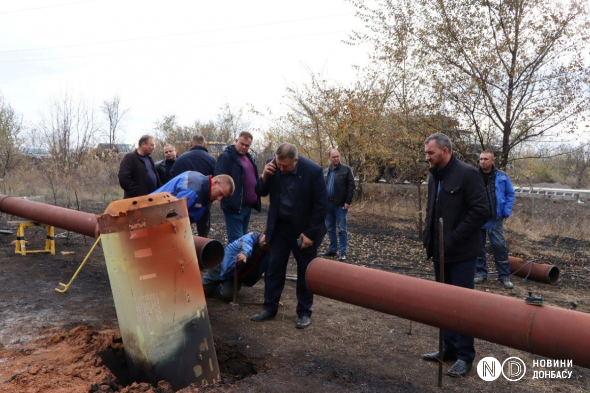 До Лутугинського району окупованої частини Луганської області прилетіла ракета ATACMS. Фото: «Новини Донбасу»