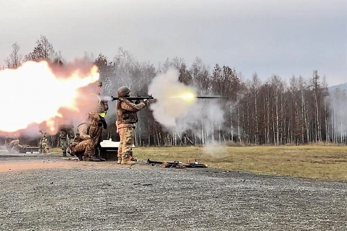Навчання військових. Фото: Збройні сили Чехії