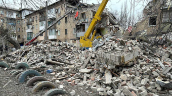 Оккупанты атаковали город Селидово. Фото: Новости Донбасса 