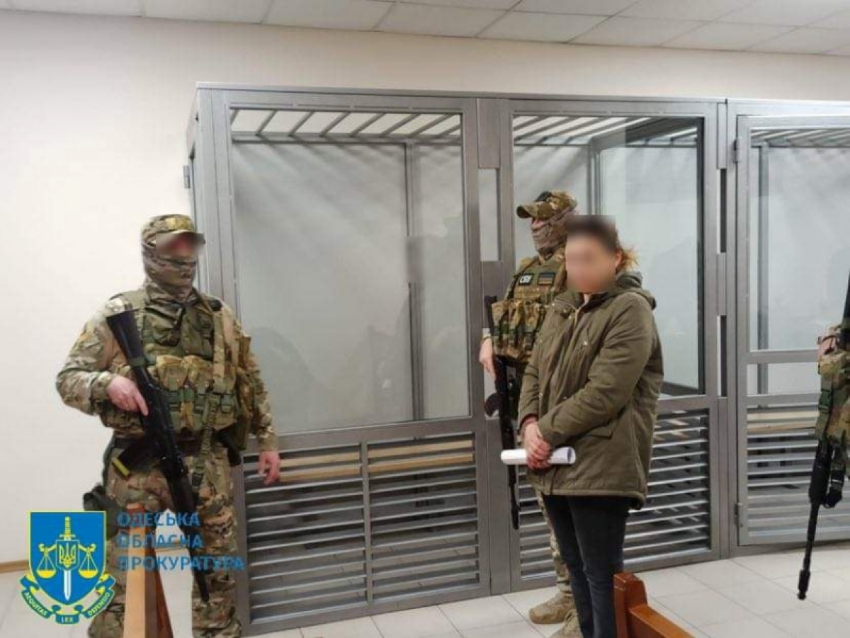 Коллаборантка помогала оккупантам. Фото: Одесская прокуратура