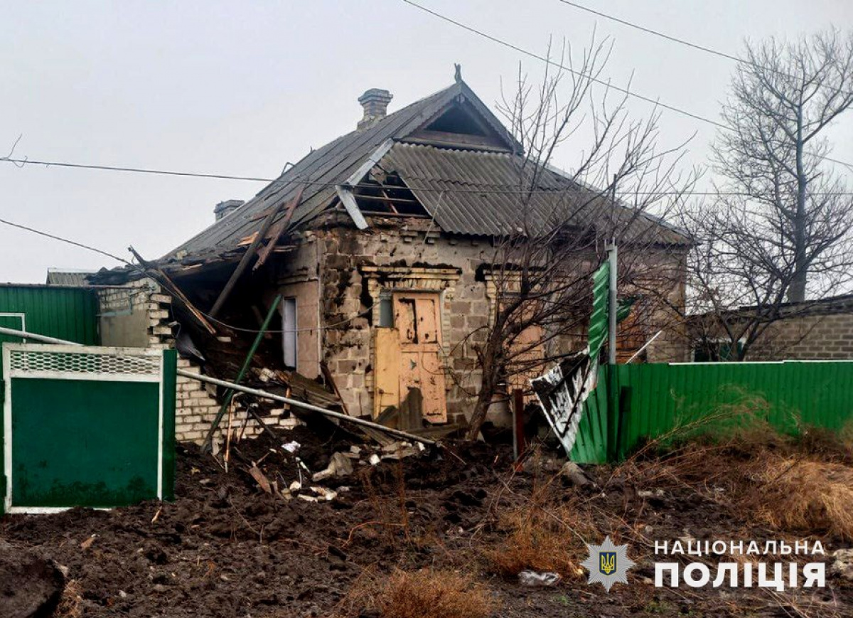 Окупанти атакували Донецьку область. Фото: поліція