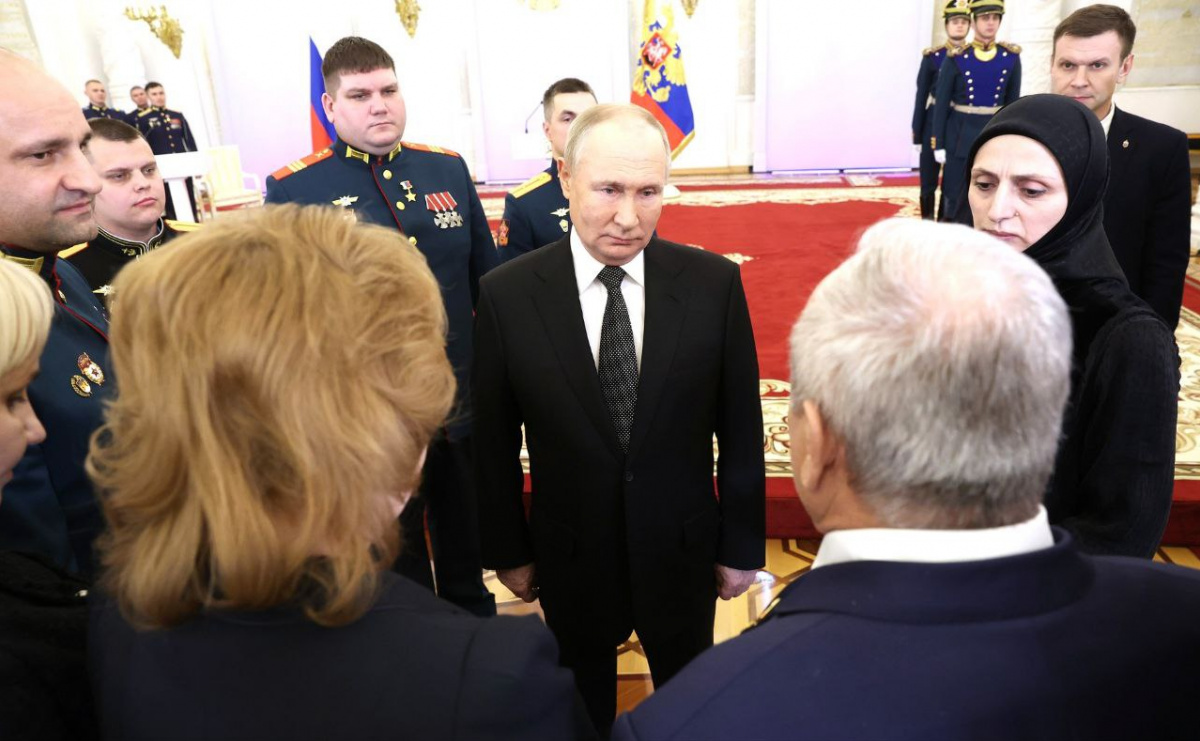 Володимир Путін підтвердив намір переобратися президентом РФ. Фото: пресслужба презідента РФ