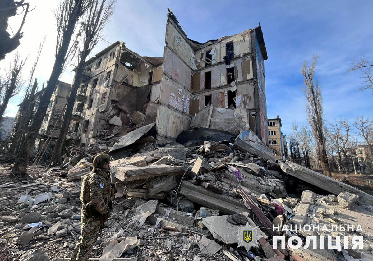Окупанти атакували Донеччину. Фото: прес-служба поліції
