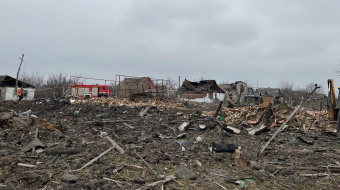 Последствия ракетного удара в Покровске. Фото: Новости Донбасса 