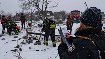 Поиско-спасательная операция в Покровском районе
ФОТО: Телелеграм/Игорь Клименко