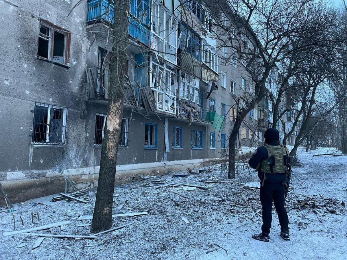 Окупанти атакували Донеччину. Фото: поліція