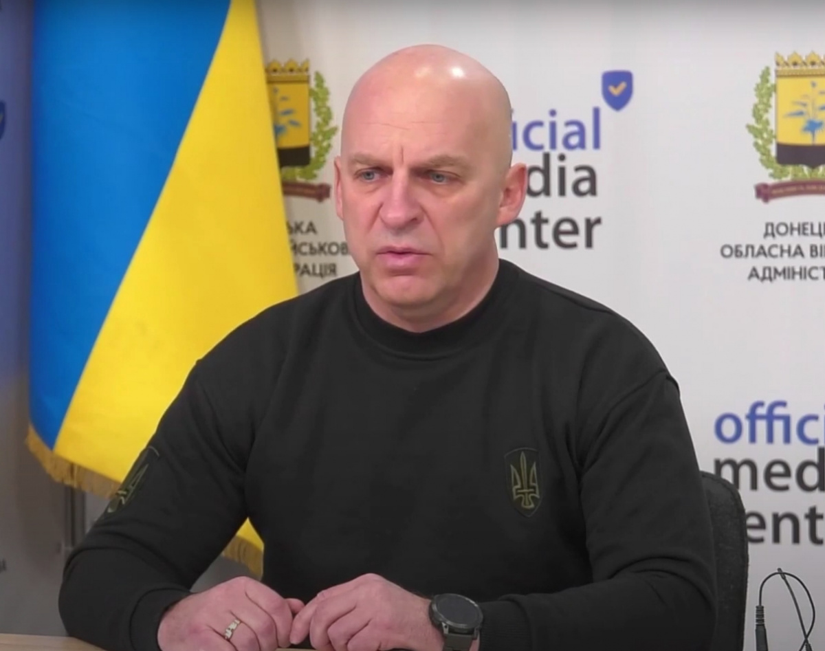 Глава Донецкой ОВА Вадим Филашкин. Фото: кадр из видео