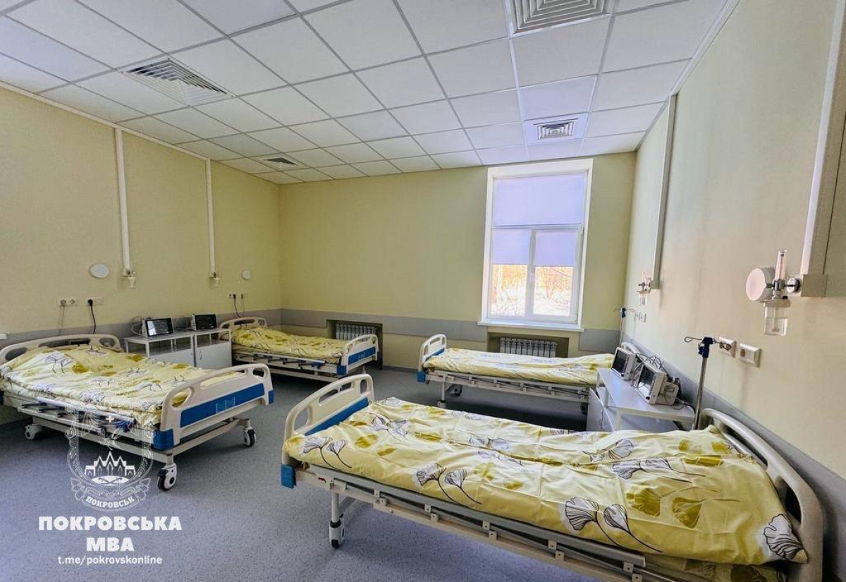У Покровській клінічній лікарні відкрили оновлене інсультне відділення. Фото: Покровська МВА