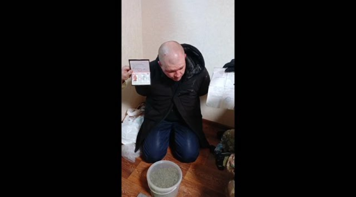 Співробітника «МВС ЛНР» викрали колишні «вагнерівці». Кадр із відео