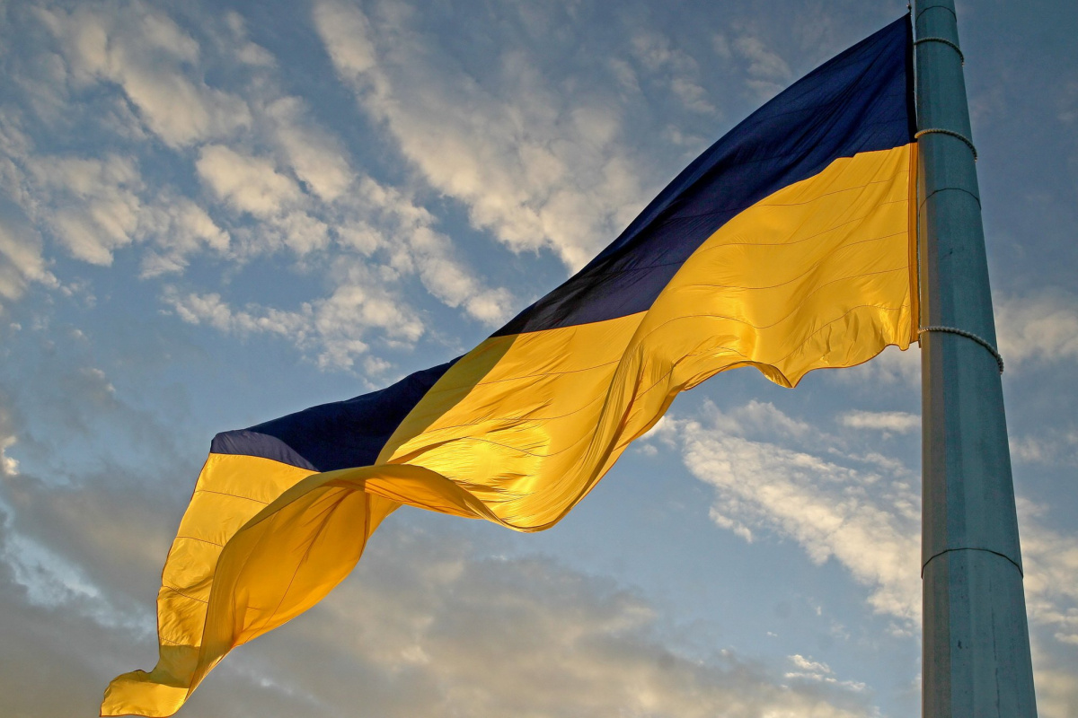 Українські патріоти на окупованих територіях вітають із Днем Соборності України. Фото: соцмережі