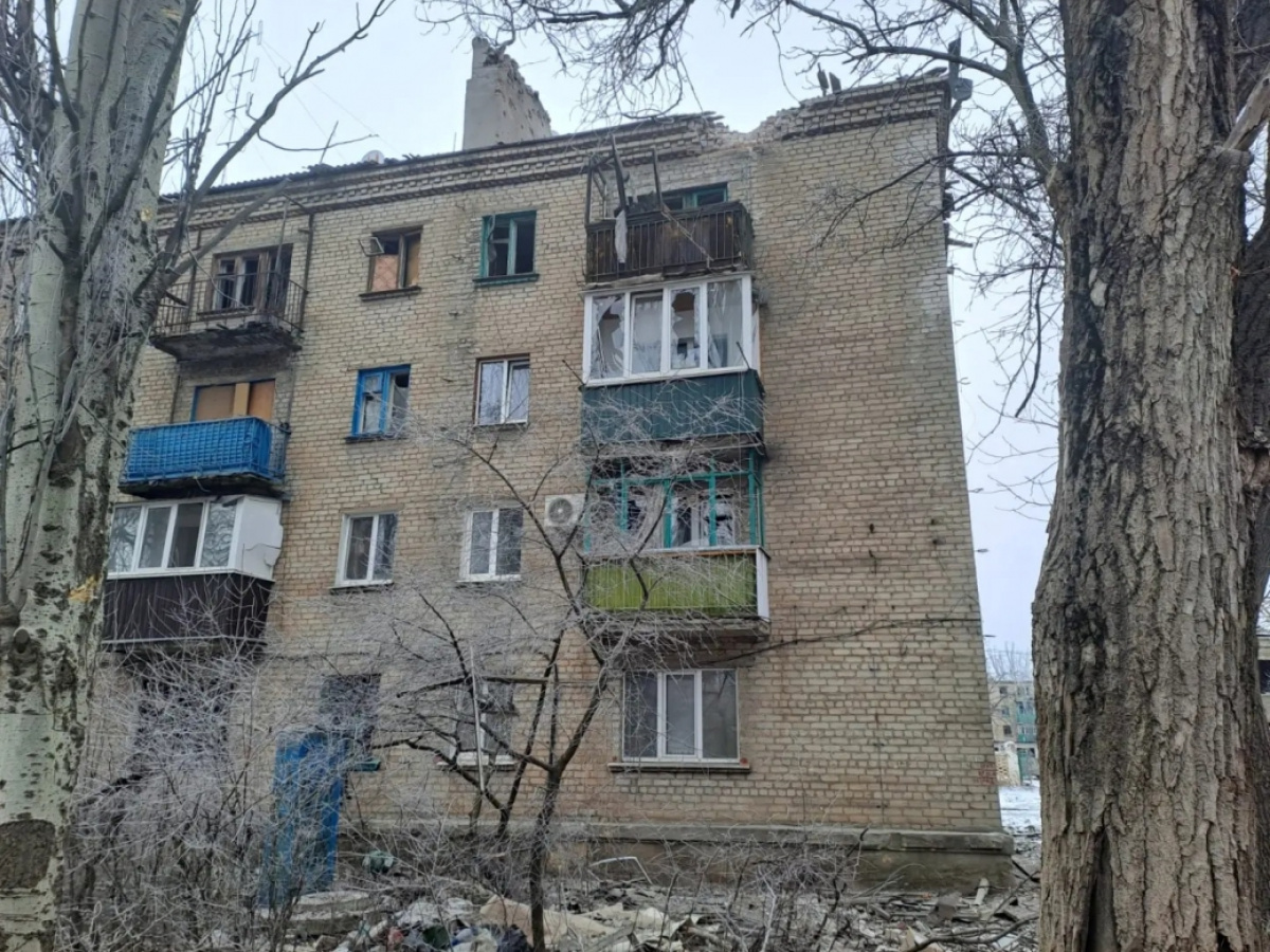 Очередной обстрел оккупантами Донецкой области: Фото: Facebook / Филашкин