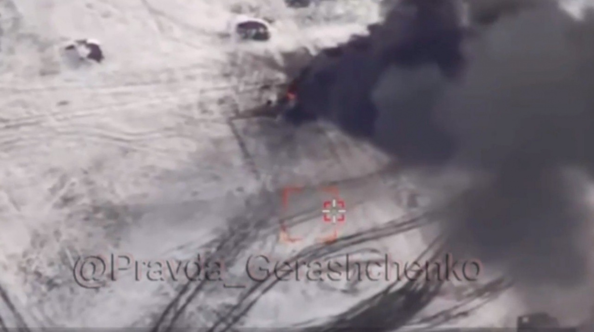 З'явилися нові подробиці удару по полігону з російськими військовими під Іловайськом. Фото: кадр з відео 