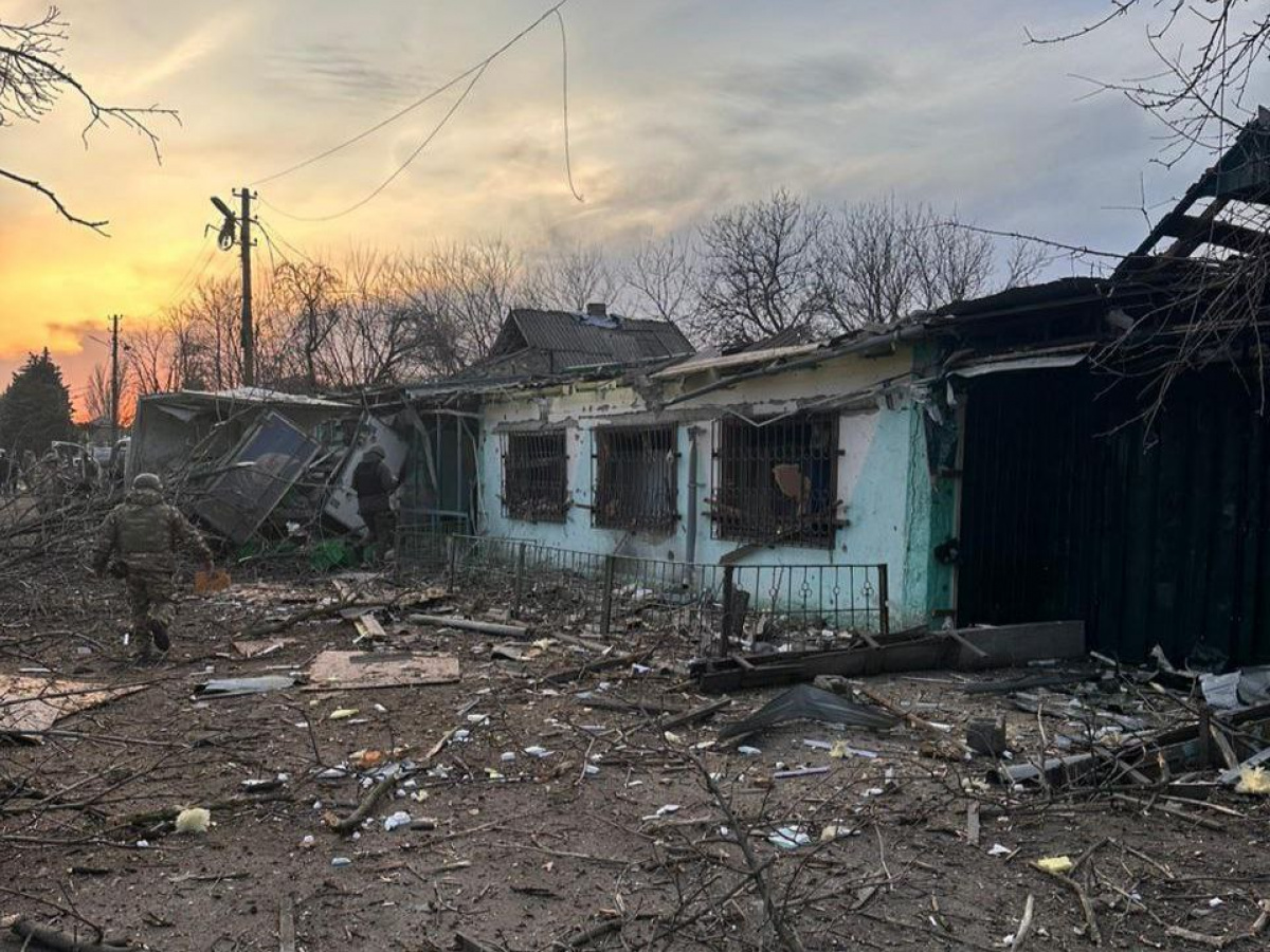 Вдень 14 лютого через російські обстріли в Донецькій області загинули ще четверо людей. Фото: Донецька ОВА