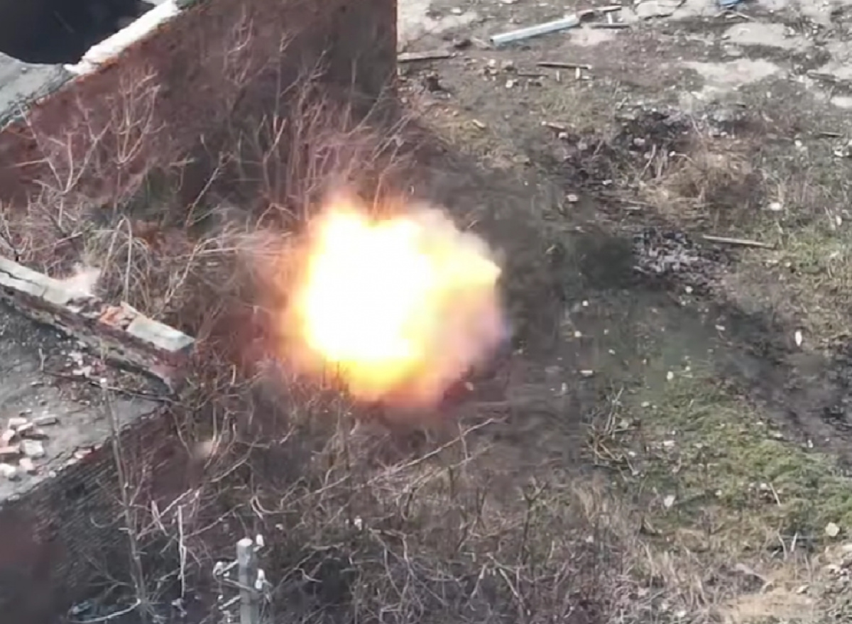 Знищення російського Starlink. Фото: кадр із відео
