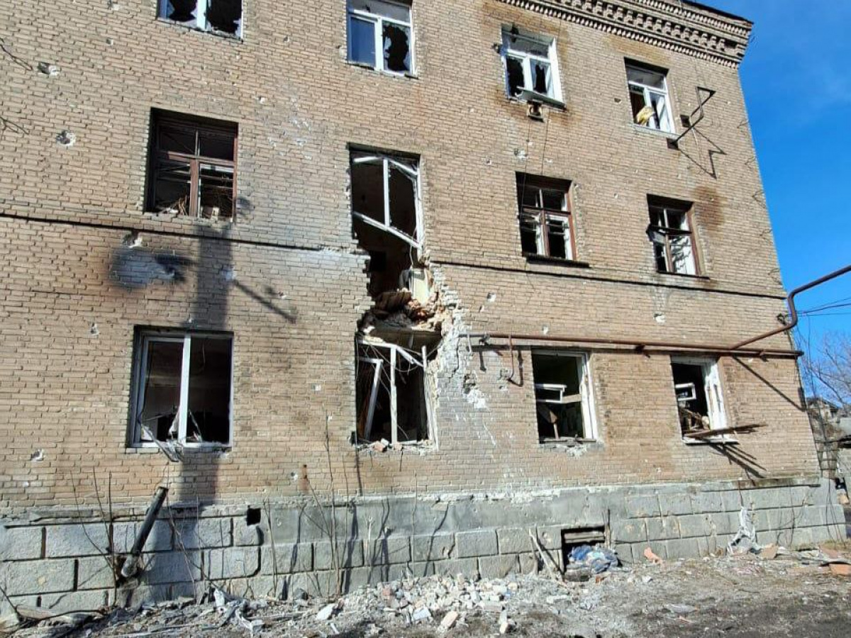 Окупанти атакували Донеччину. Фото: Вадим Філашкін 