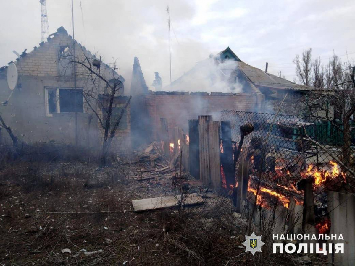 Обстрелы Донецкой области: за сутки жертв нет, повреждены дома
