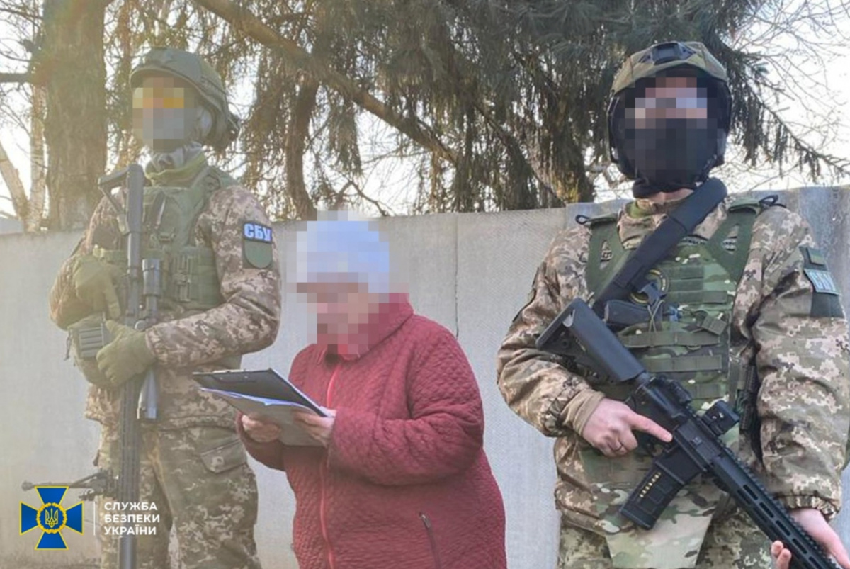 Мати бойовика із «ДНР». Фото: СБУ