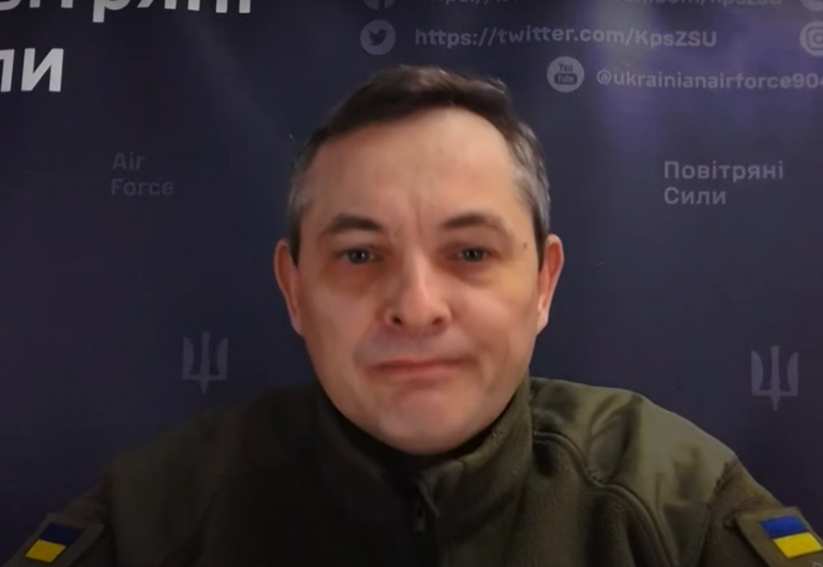Cпикер Командования Воздушных Сил ВСУ Юрий Игнат. Фото: кадр из видео