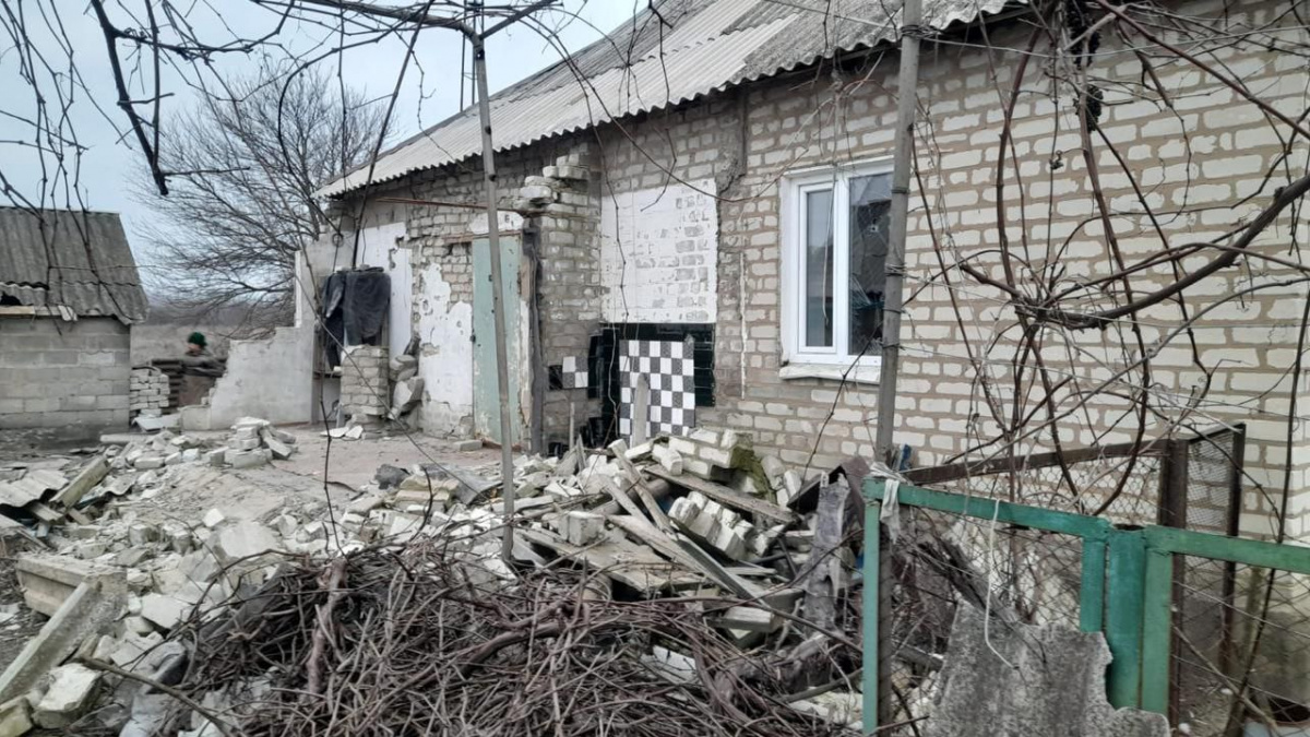 Наслідки обстрілу Донецької області. Фото: Донецька ОВА 