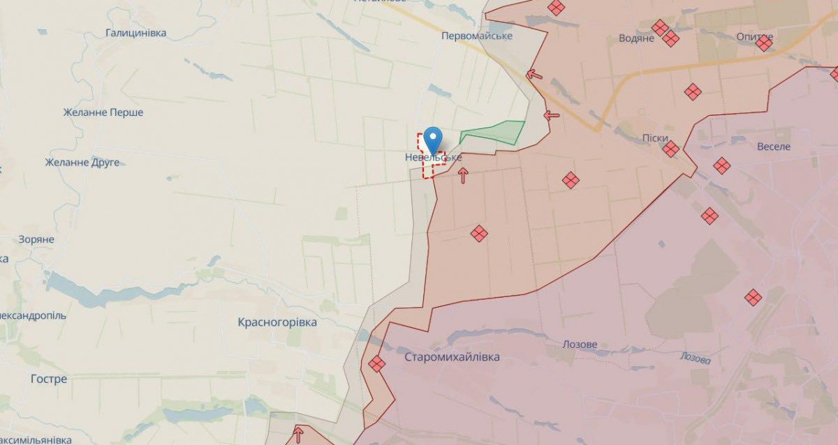 Минобороны РФ заявило о захвате поселка Невельское в Донецкой области