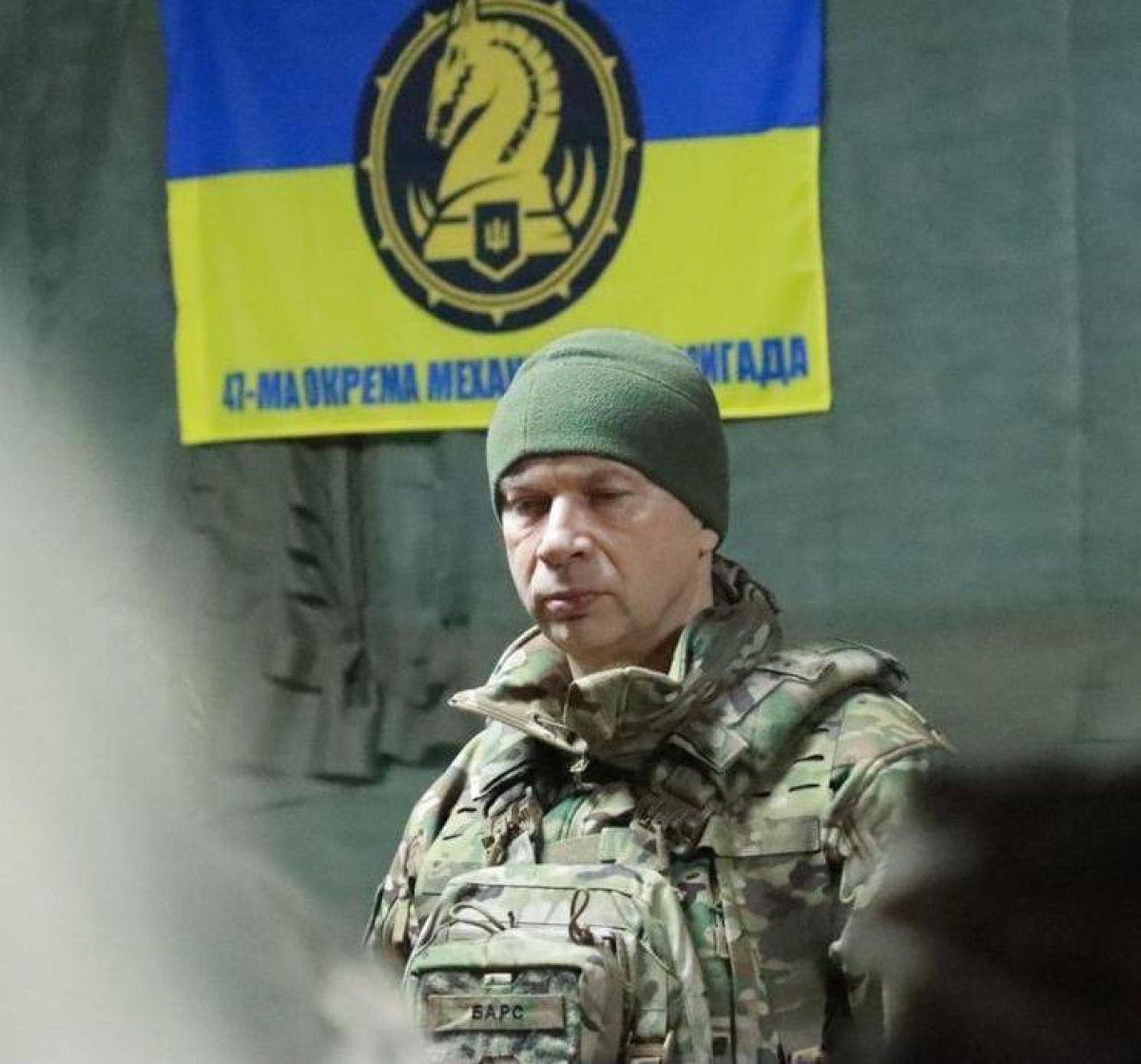 Александр Сырский побывал под Авдеевкой. Фото: Telegram Главнокомандующего ВСУ 