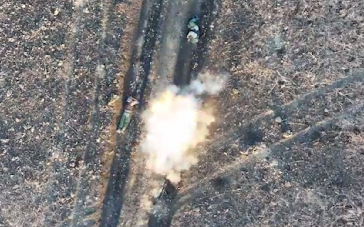 ВСУ атакует оккупантов на Авдеевском направлении. Фото: кадр из видео
