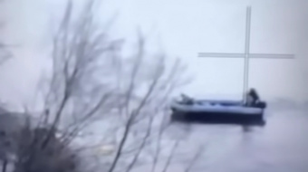 Самопідрив росіян на міні у Херсонській області. Фото: кадр із відео