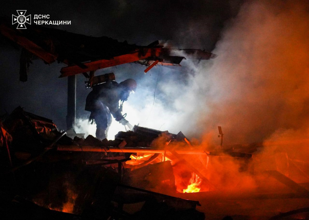 Очередная атака россиян на энергетическую инфраструктуру Украины