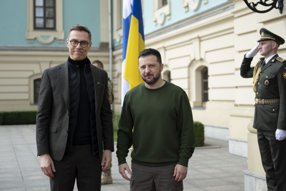 Украина и Финляндия подписали двустороннее соглашение по безопасности. Фото: ОП