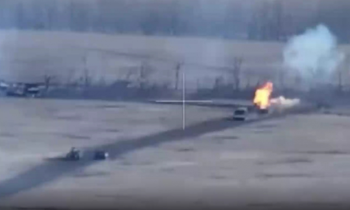 Десант РФ намагався штурмувати позиції ЗСУ біля н.п. Терни. Фото: кадр із відео