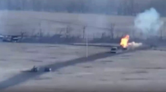 Десант РФ пытался штурмовать позиции ВСУ возле н.п. Терны. Фото: кадр из видео