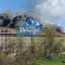 Масштабный пожар случился в пятиэтажке 14 апреля. Фото: Tg-канал Типичный Донецк 