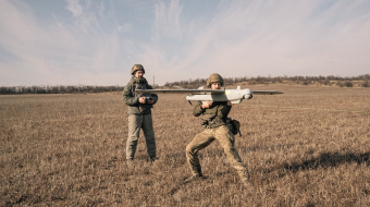 Безпілотні апарати у небі над Україною практично паралізували поле бою. Фото: The Washington Post 