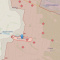Село Новомихайлівка на Донеччині практично повністю окуповане російськими військами. Карта DeepState 