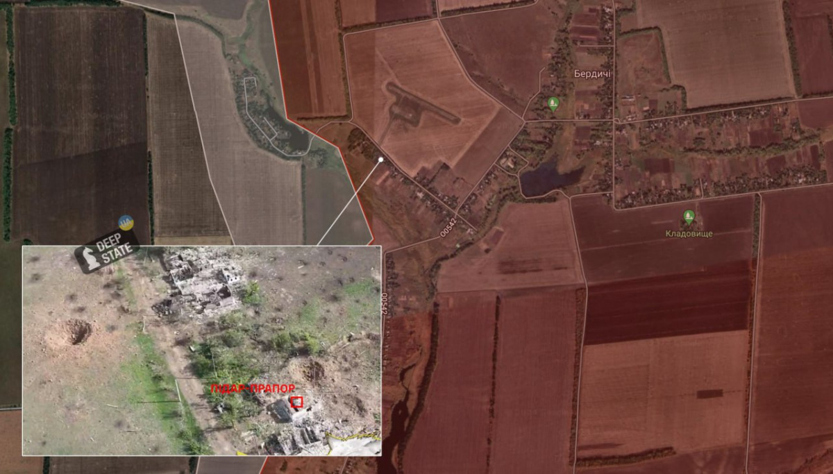 Російські військові захопили село Бердичі під Адвіївкою