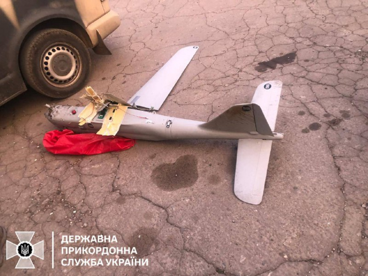 Пограничники сбили БПЛА россиян. Фото: ГПСУ