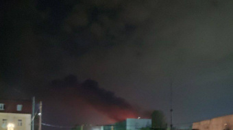 Пожежа на Рязанському НПЗ. Скріншот відео